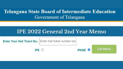 telangana inter results 2022 release date